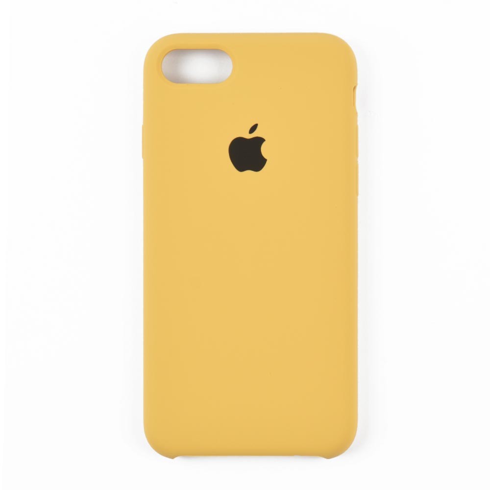 Силіконовий чохол для iPhone 7, iPhone 8 (4.7), оригінал, колір light brown фото 1