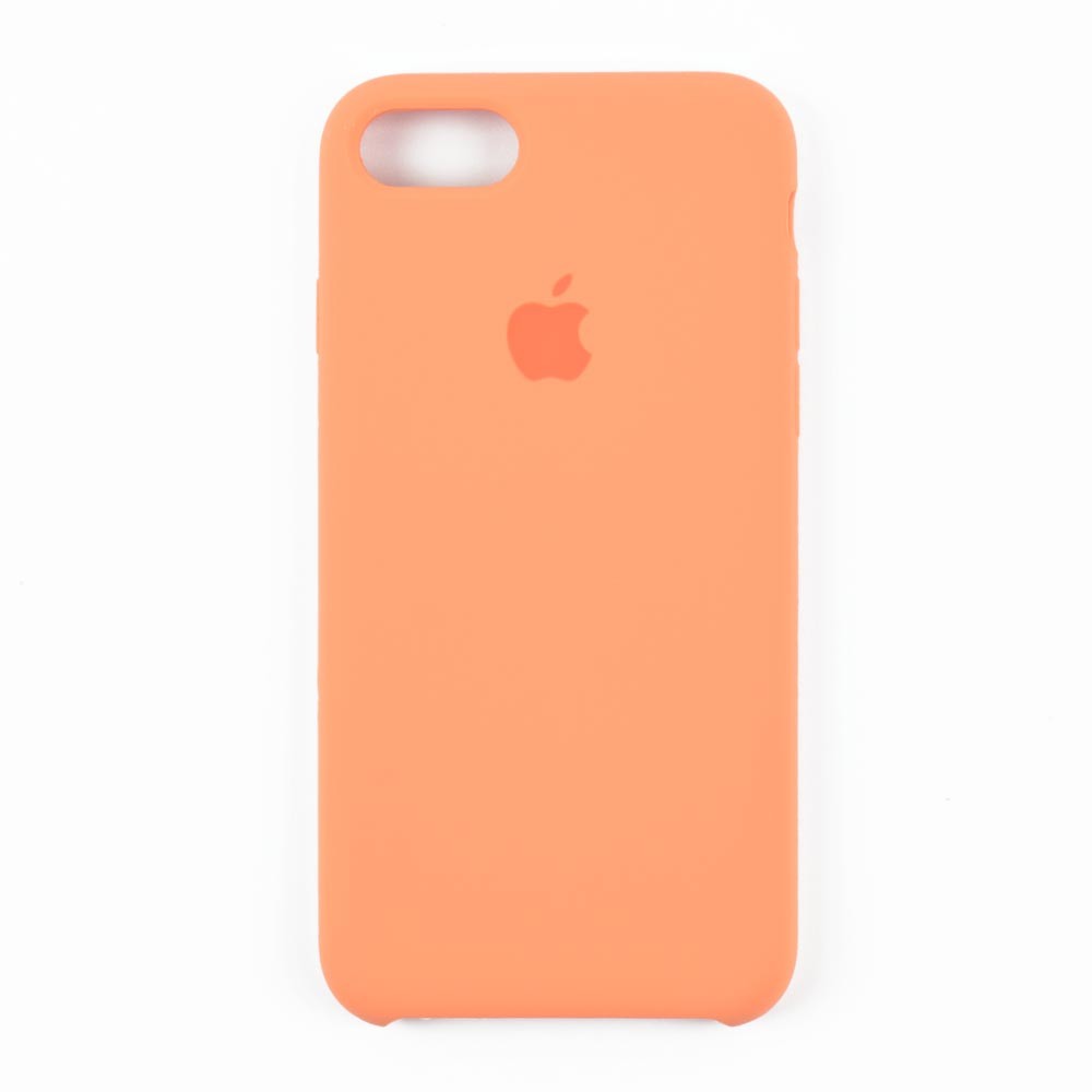 Силіконовий чохол для iPhone 7, iPhone 8 (4.7), оригінал, колір light orange фото 1