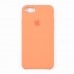 Силіконовий чохол для iPhone 7, iPhone 8 (4.7), оригінал, колір light orange миниатюра 1