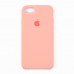 Силіконовий чохол для iPhone 7, iPhone 8 (4.7), оригінал, колір pink cream миниатюра 1