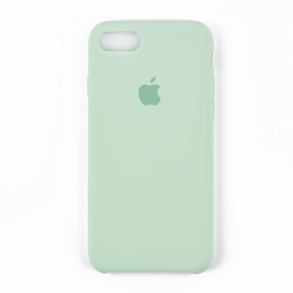 Силіконовий чохол для iPhone 7, iPhone 8 (4.7), оригінал, колір light green фото 1
