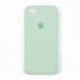 Силіконовий чохол для iPhone 7, iPhone 8 (4.7), оригінал, колір light green миниатюра 1