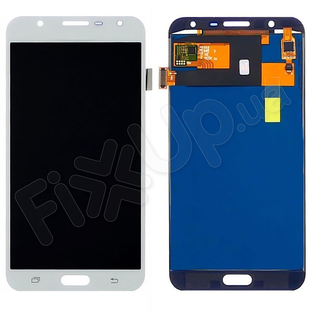LCD Samsung J701H/J701F/J701M/DS Galaxy J7 Neo + Touchscreen (white) IPS фото 1 Дисплей для Samsung J701H, J701F, J701M /DS Galaxy J7 Neo с тачскрином в сборе, цвет белый, IPS фото 1
