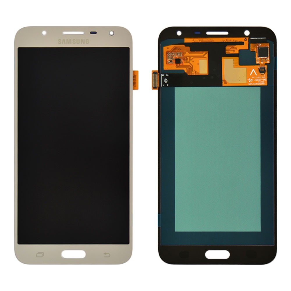 Дисплей для Samsung J701H/J701F/J701M/DS Galaxy J7 Neo с тачскрином в сборе, цвет серебро, OLED фото 1