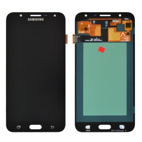 Дисплей Samsung J701 (J701H, J701F, J701M/DS) Galaxy J7 Neo з тачскріном у зборі, oled,  колір чорний, без рамки