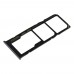 Держатель сим карты для Samsung A505F Galaxy A50 (2019), A205 A20, A305 A30, A705 A70, цвет черный миниатюра 1