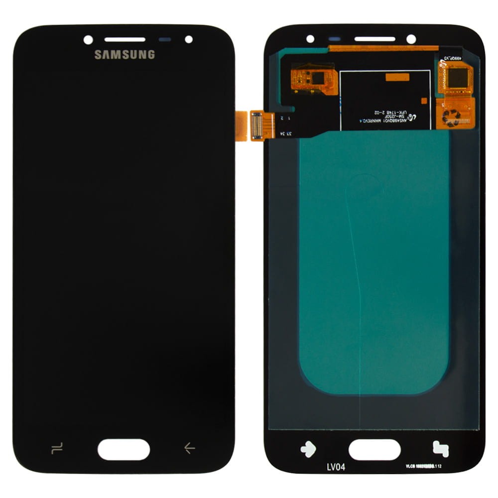 Дисплей для Samsung J250H / DS Galaxy J2 (2018) з тачскрином у зборі, колір чорний, OLED, уцінка фото 1