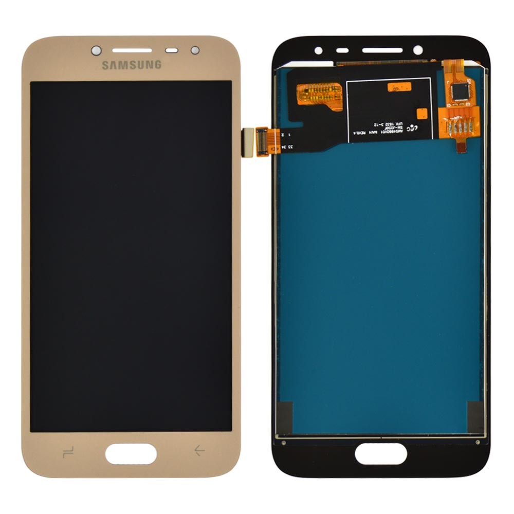 Дисплей для Samsung J250H / DS Galaxy J2 (2018) з тачскрином у зборі, колір золотий, IPS (TFT), уцінка фото 1