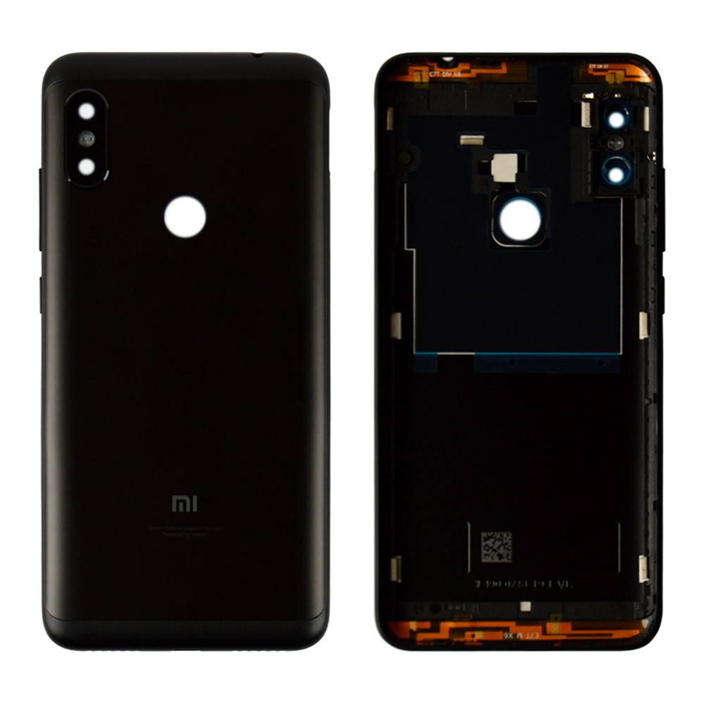 Задняя крышка для Xiaomi Redmi Note 6 Pro, цвет черный фото 1