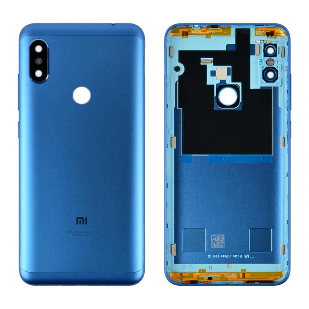 Задняя крышка для Xiaomi Redmi Note 6 Pro, цвет синий фото 1