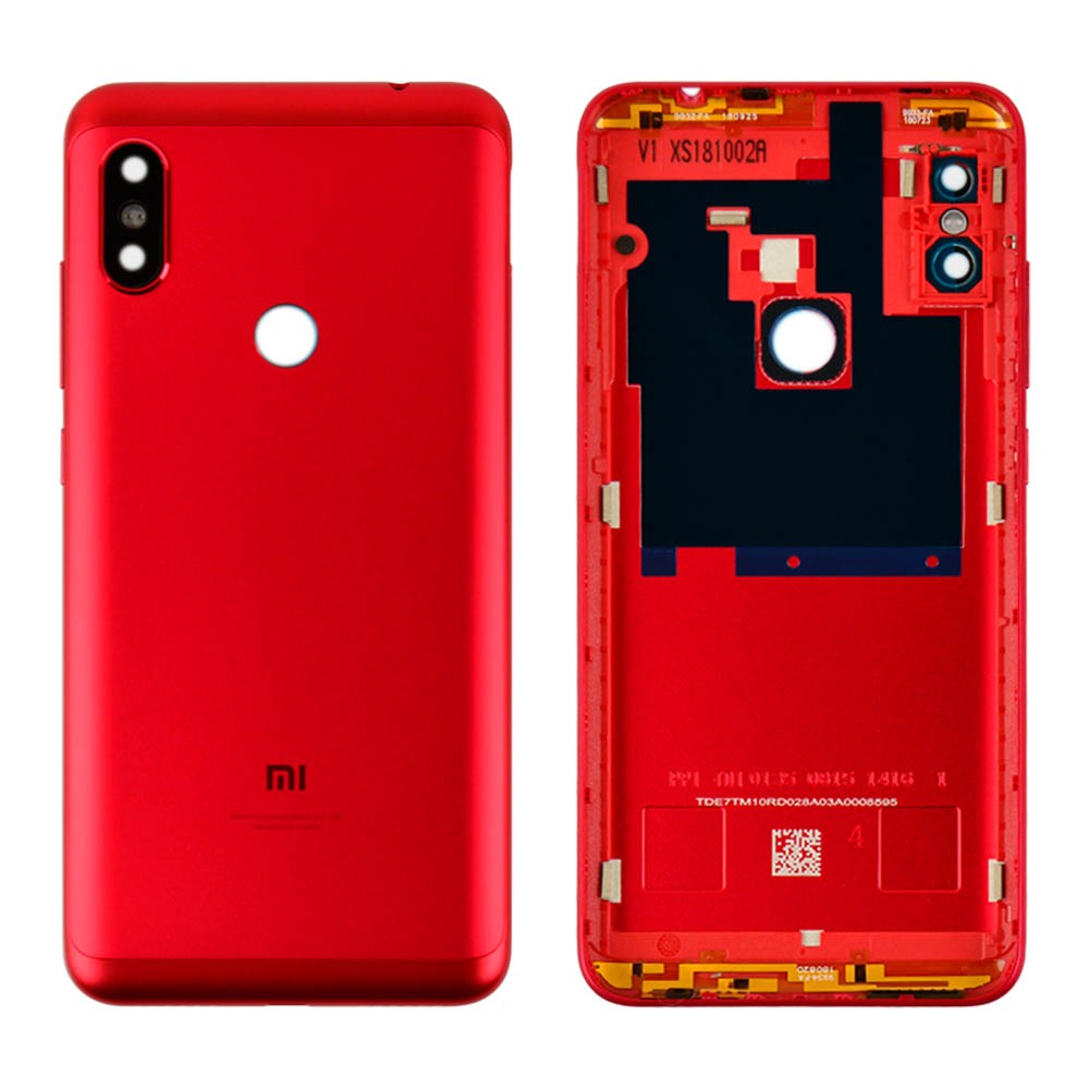 Задняя крышка для Xiaomi Redmi Note 6 Pro, цвет красный фото 1
