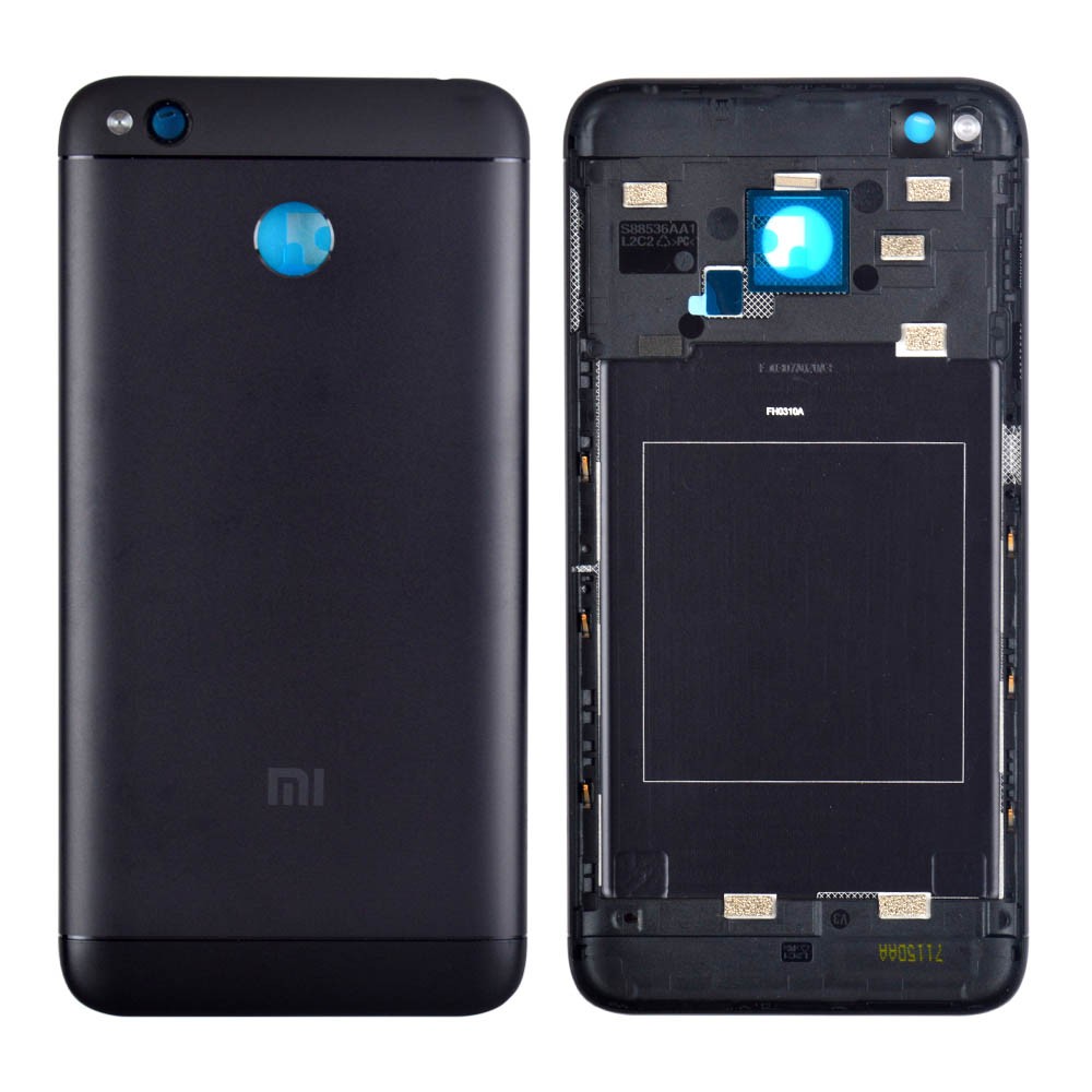 Задняя крышка Xiaomi Redmi 4X, цвет черный, оригинал, уценка фото 1