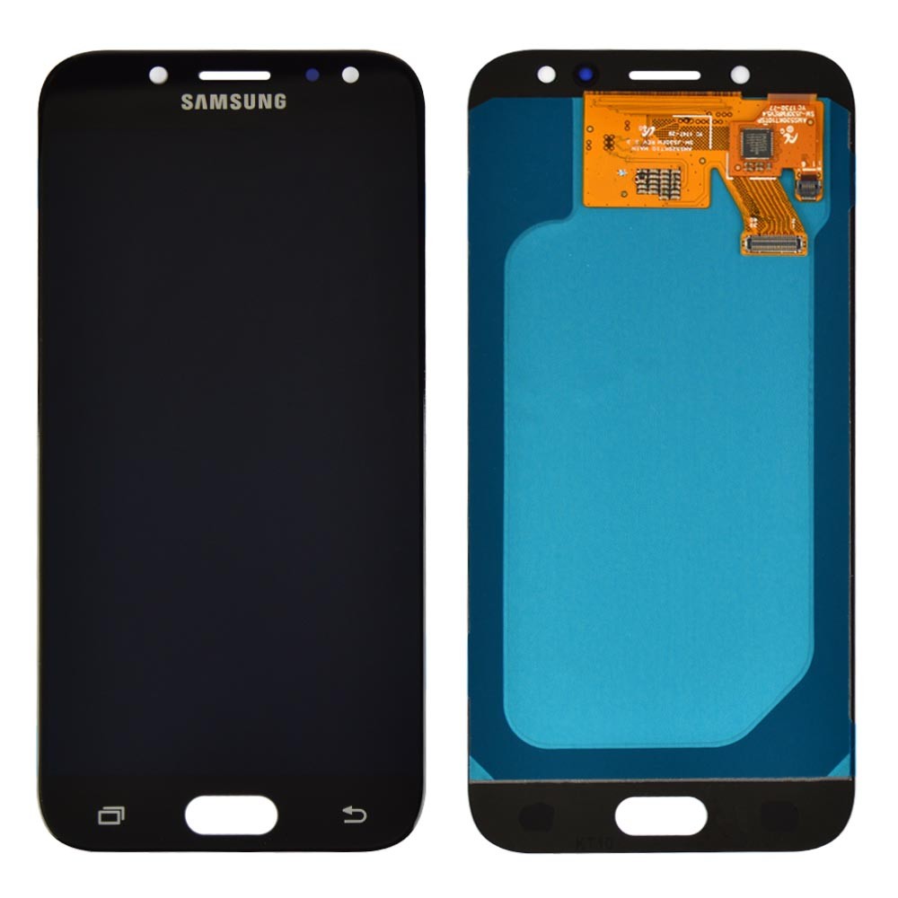 Дисплей для Samsung J530F / DS Galaxy J5 (2017) з тачскрином у зборі, колір чорний, оригінал із заміненим склом, уцінка фото 1