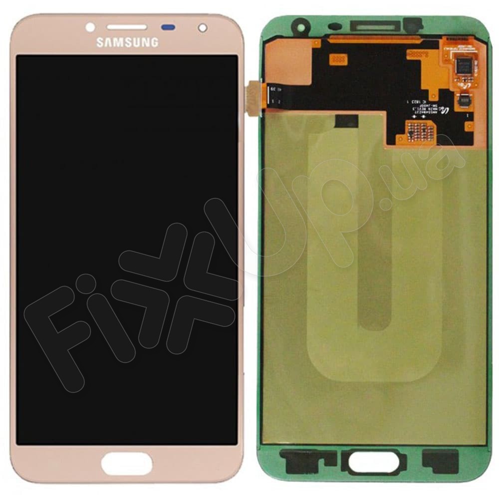 Дисплей для Samsung J400H/DS Galaxy J4 2018 с тачскрином в сборе, цвет золотой фото 1