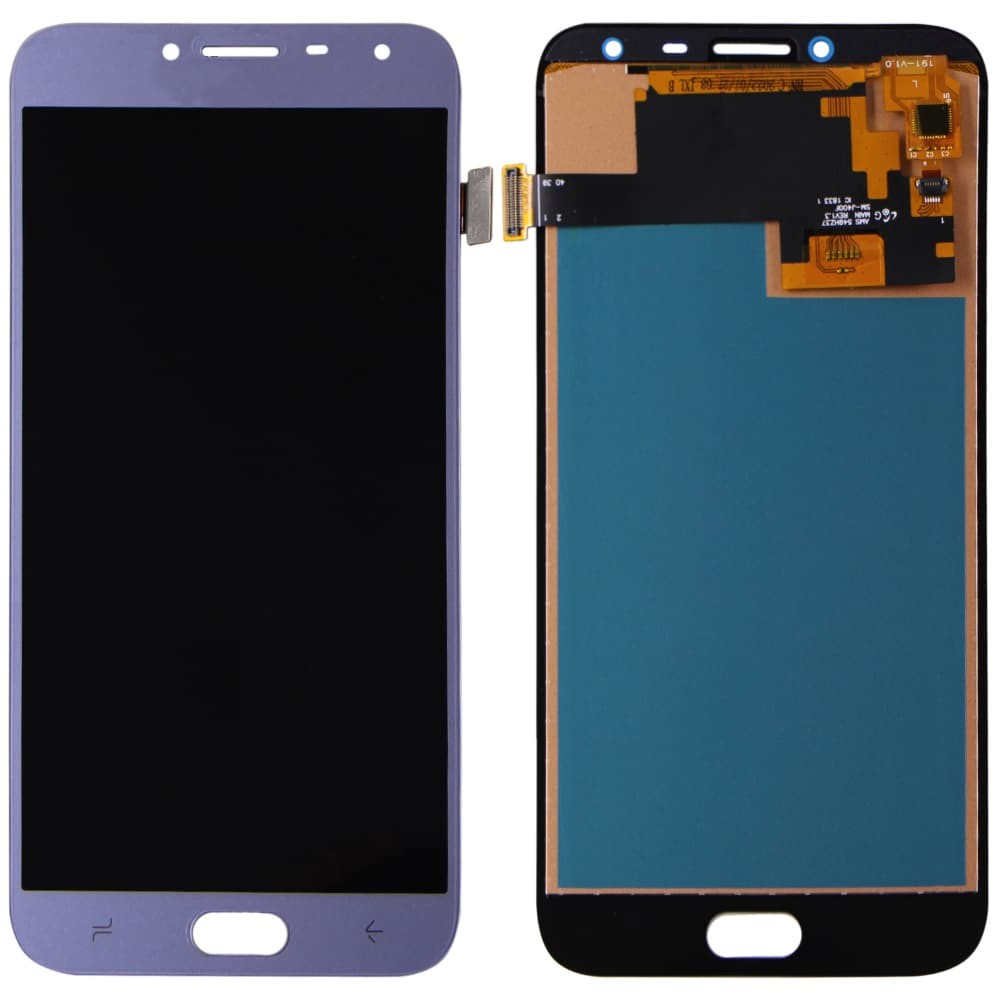 Дисплей для Samsung J400H /DS Galaxy J4 (2018) с тачскрином в сборе, цвет синий, IPS (TFT) фото 1