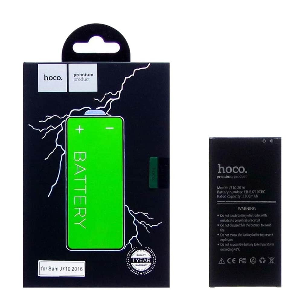 Акумулятор EB-BJ710CBC/EB-BJ710CBE до Samsung J710F Galaxy J7 2016, HOCO 3300mAh фото 1