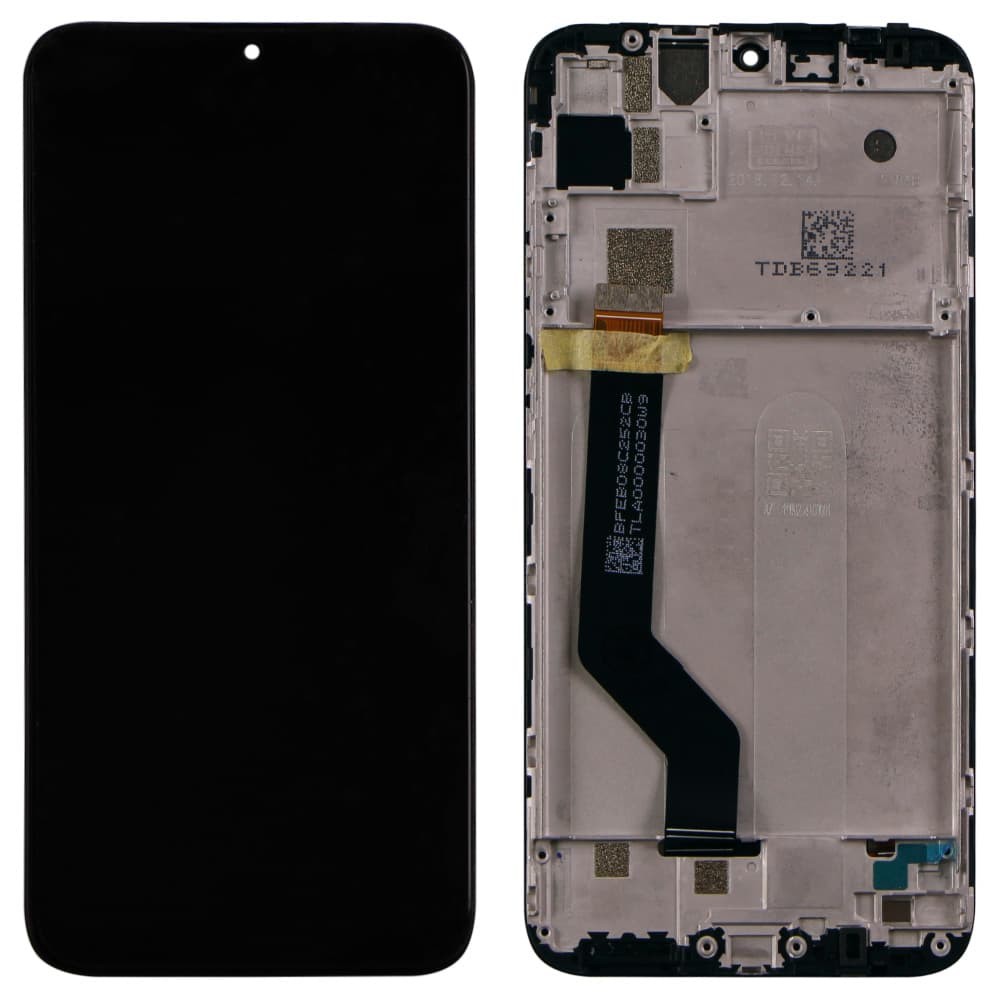 Дисплей для Xiaomi Mi Play с тачскрином и рамкой в сборе, цвет черный, Orig PRC фото 1