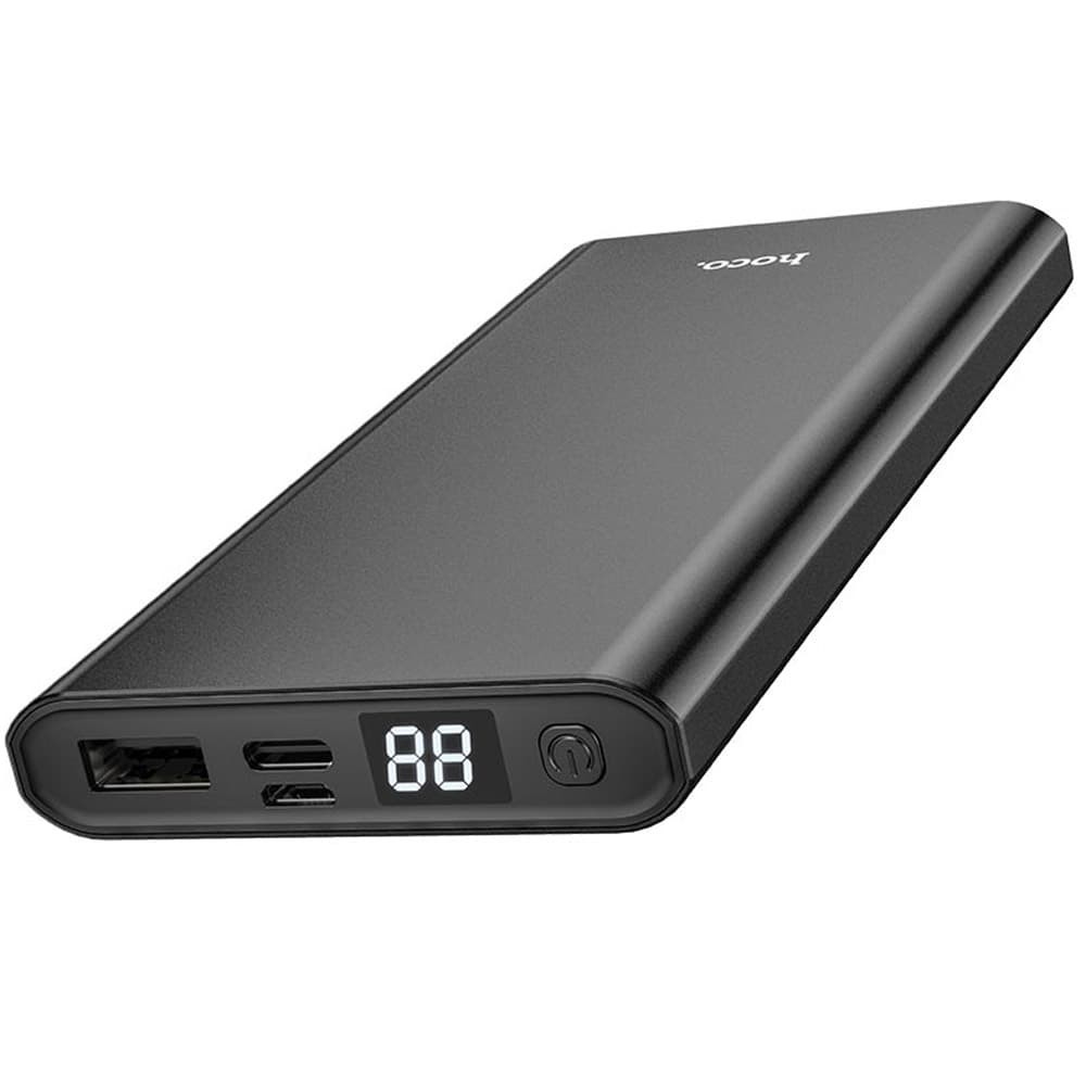 Повербанк HOCO J68 10000 mAh, колір чорний фото 1