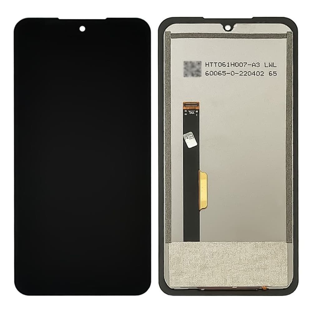 Дисплей для Ulefone Armor 8 Pro, с тачскрином в сборе, цвет черный фото 1