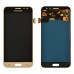 Дисплей для Samsung J320H/DS Galaxy J3 (2016) с тачскрином в сборе, цвет золотой, IPS (TFT) миниатюра 1