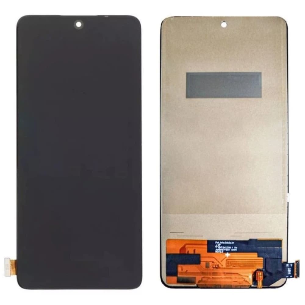 Дисплей для Xiaomi Redmi Note 14 4G (159,6 мм), с тачскрином, черный, IPS фото 1