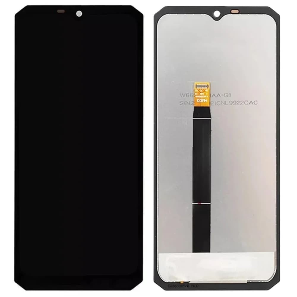 Дисплей для Hotwav W11, с тачскрином, черный фото 1