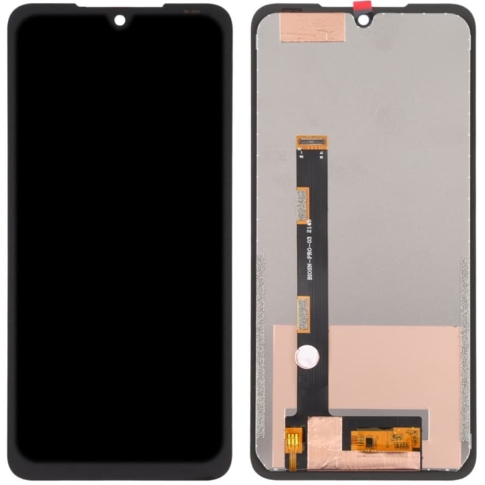 Дисплей для UMIDIGI Bison X10S/ X10G, з тачскріном, чорний фото 1