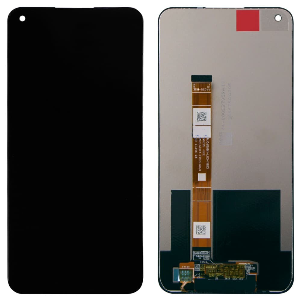 Дисплей для Oppo A54 4G (CPH2239), с тачскрином в сборе, цвет черный, оригинал фото 1