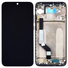 Дисплей для Xiaomi Redmi Note 7, Note 7 Pro с тачскрином в сборе, китай,  цвет черный, с рамкой