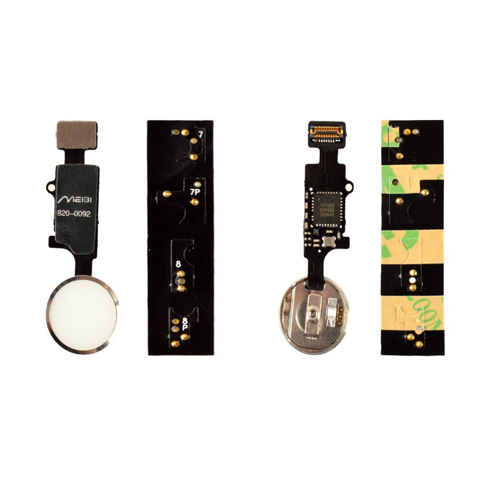 Універсальна Bluetooth кнопка Home для iPhone 7, 7 Plus, 8, 8 Plus, колір срібло фото 1