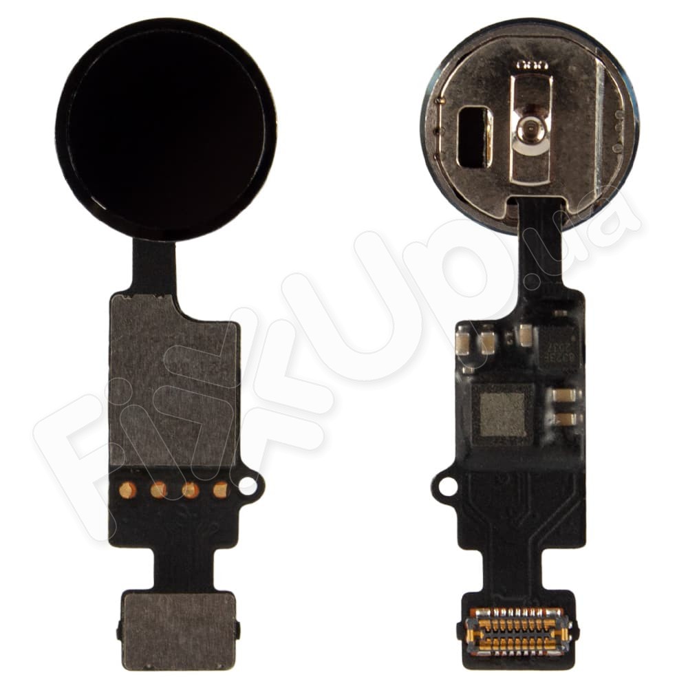 Universal Home button outside iPhone 7 (4.7)/7 Plus (5.5)/8 (4.7)/8 Plus (5.5) (black) фото 1 Универсальная кнопка Home для iPhone 7, 7 Plus, 8, 8 Plus, цвет черный фото 1