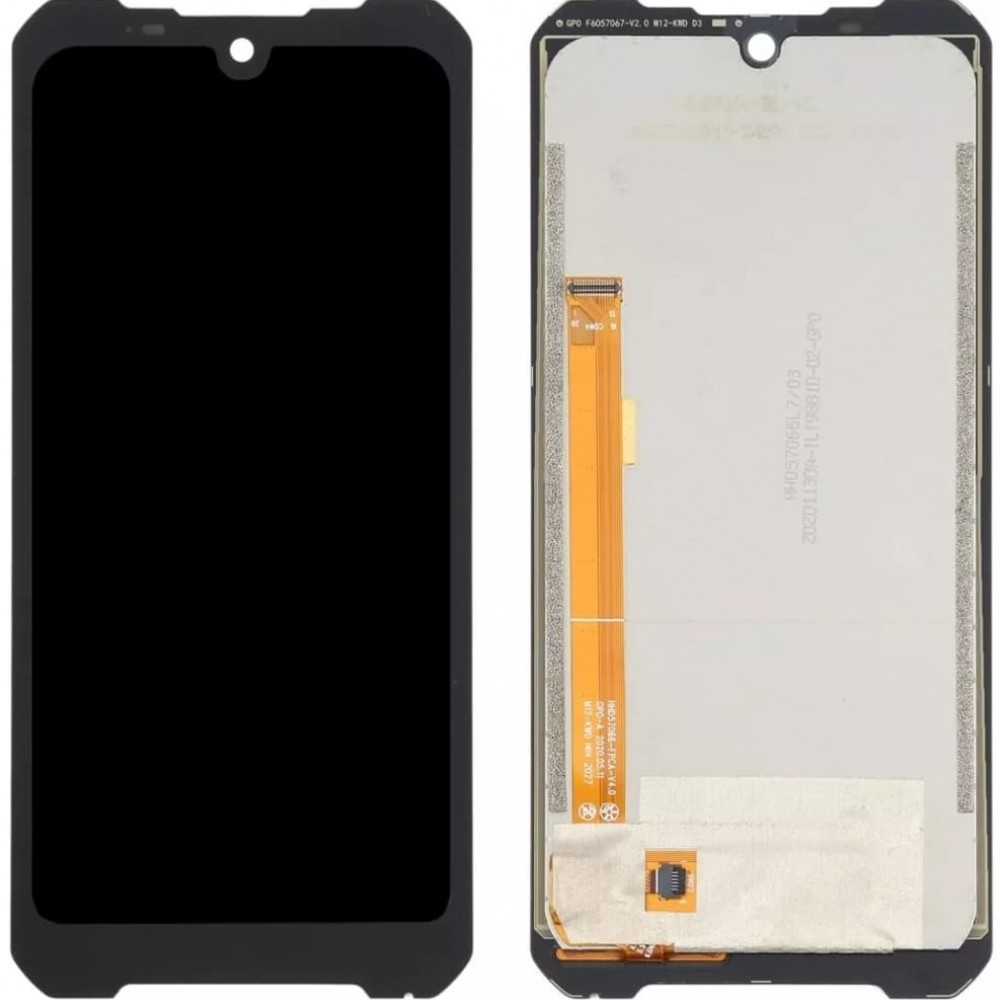 Дисплей для Doogee S58 Pro, з тачскріном, чорний фото 1