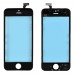 Тачскрин для iPhone 5 з рамкою, колір чорний миниатюра 1