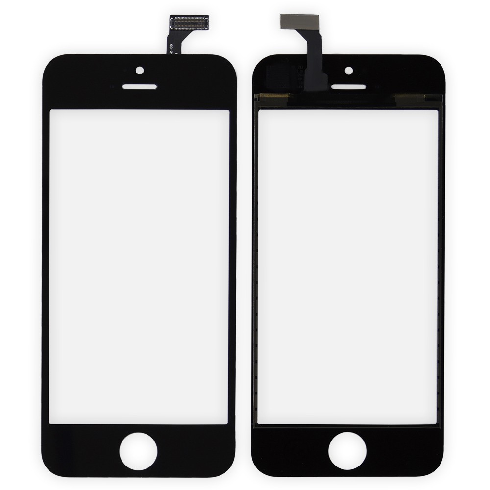 Тачскрін (сенсор) iPhone 5, колір чорний фото 1