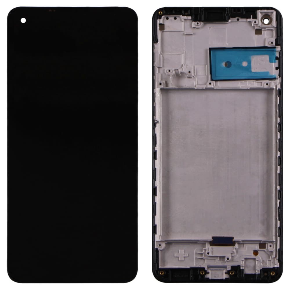 LCD Samsung A217F/DS Galaxy A21s + Touchscreen with Frame (black) IPS(TFT) фото 1 Дисплей для Samsung A217F /DS Galaxy A21s з тачскріном і рамкою в зборі, колір чорний, IPS (TFT) фото 1