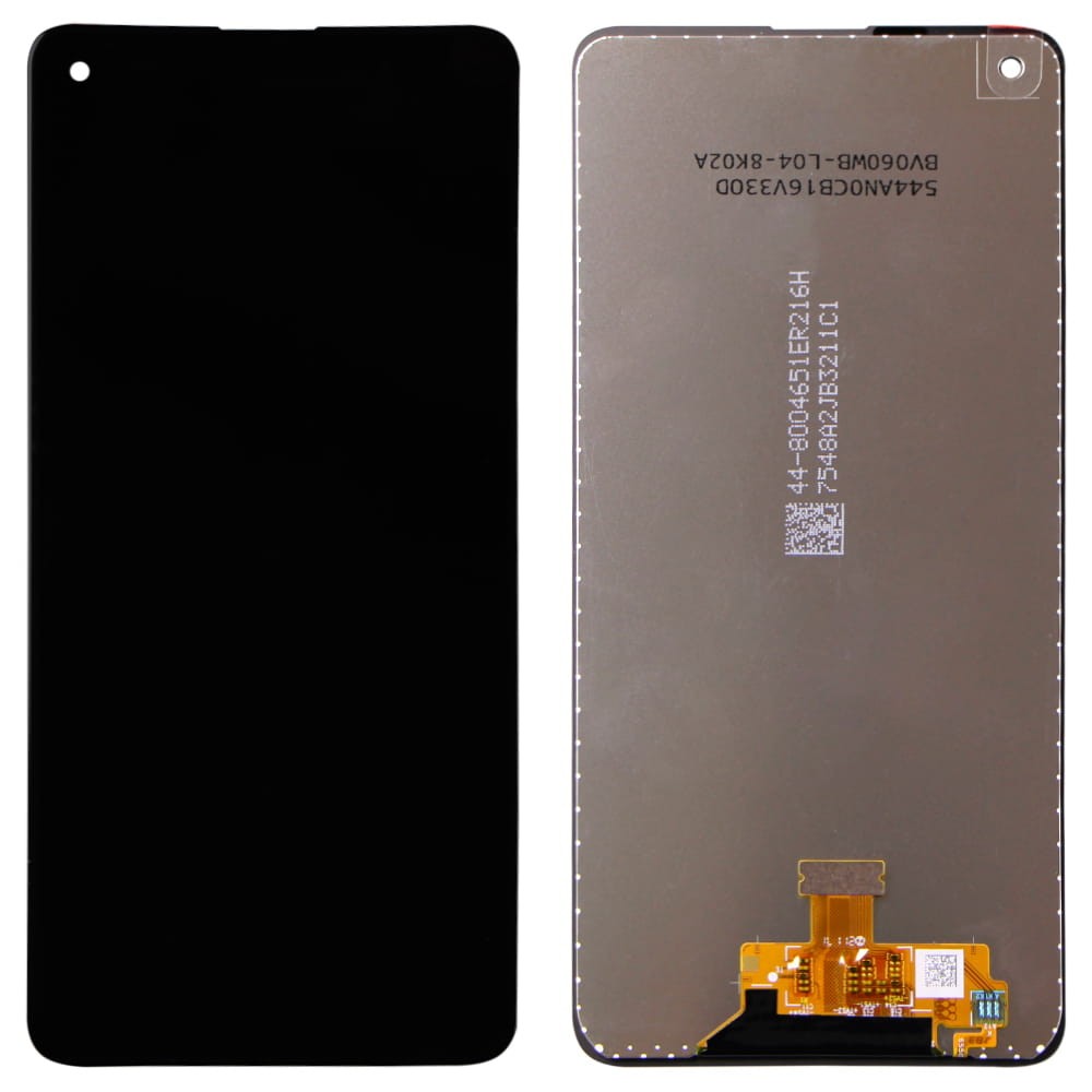 LCD Samsung A217F/DS Galaxy A21s + Touchscreen (black) Original Change Glass фото 1 Дисплей для Samsung A217F /DS Galaxy A21s з тачскріном в зборі, колір чорний, оригінал з заміненим склом фото 1