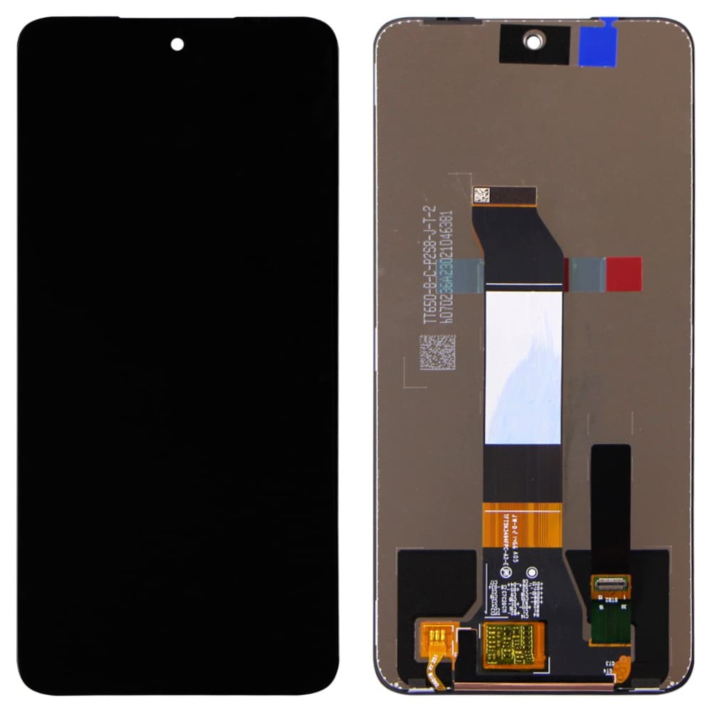 Дисплей для Xiaomi Poco M3 Pro, Redmi Note 10 (5G) с тачскрином в сборе, цвет черный, оригинал фото 1