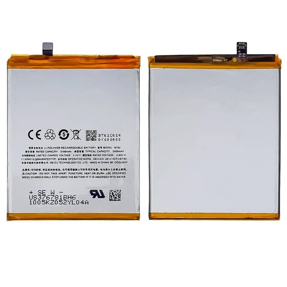 Аккумулятор BT62 для Meizu M3X фото 1