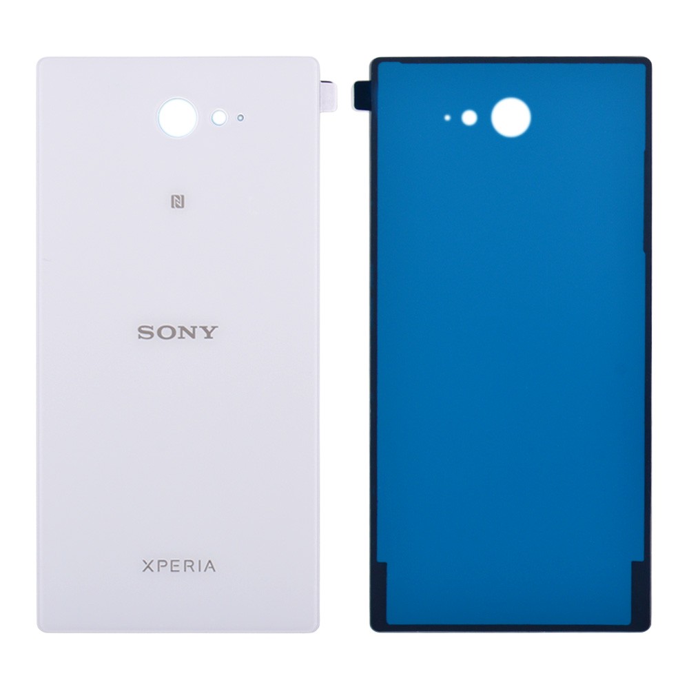 Задня кришка Sony D2302 Xperia M2 Dual Sim S50h/D2303/D2305/D2306, колір білий фото 1