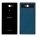Задня кришка Sony D2302 Xperia M2 Dual Sim S50h/D2303/D2305/D2306, колір чорний миниатюра 1