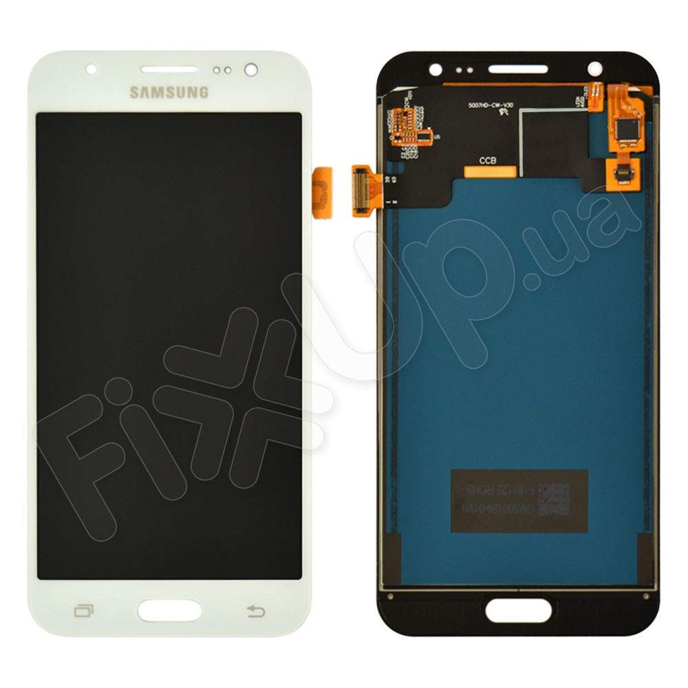 Дисплей Samsung J500F, J500M / DS Galaxy J5 (2015) з тачскрином у зборі, колір білий, IPS (TFT), уцінка фото 1