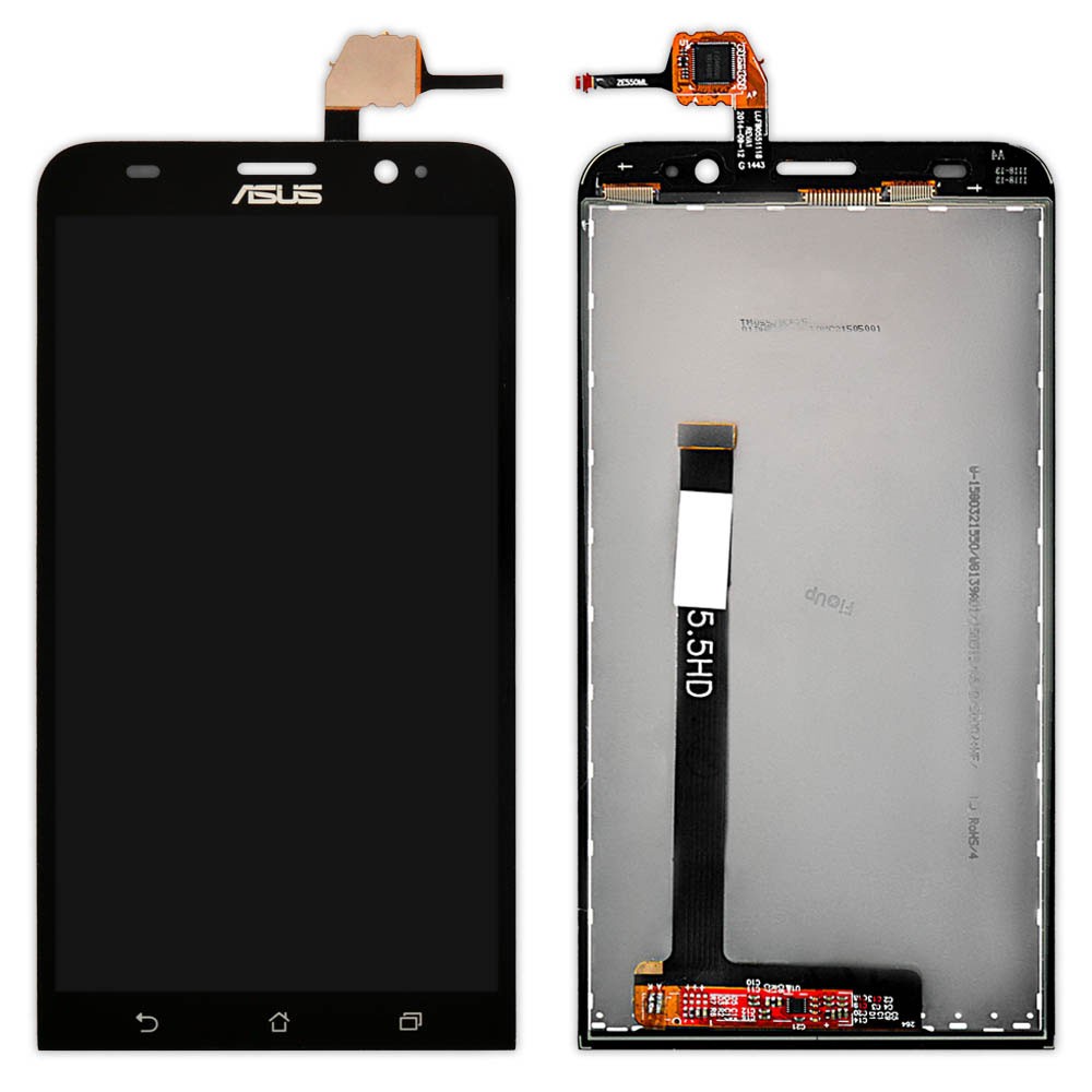 Дисплей Asus Zenfone 2 (ZE550ML) с тачскрином в сборе, цвет черный фото 1