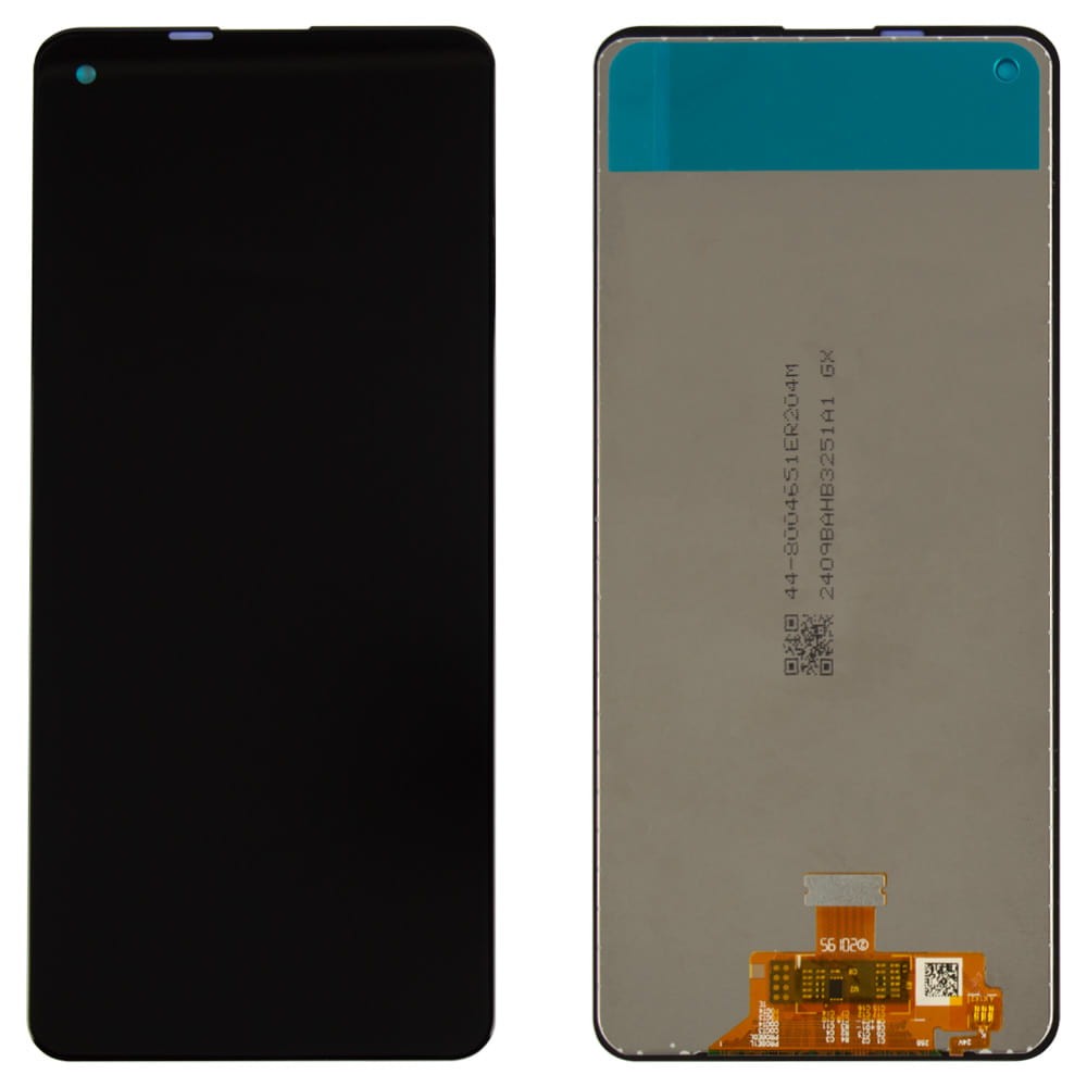 Дисплей для Samsung A217F / DS Galaxy A21s з тачскрином у зборі, колір чорний, IPS (TFT), уцінка фото 1