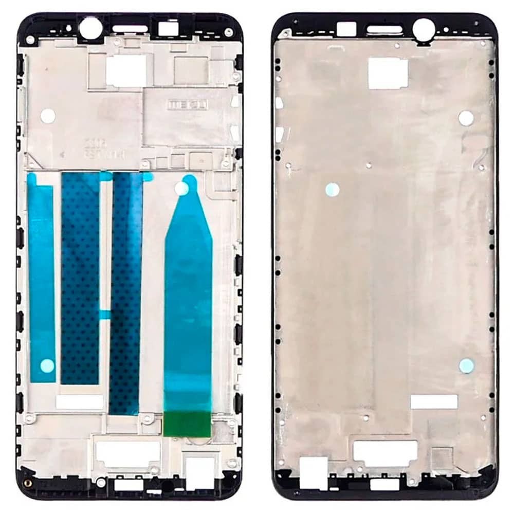 Рамка для дисплея Meizu M6S, цвет черный фото 1