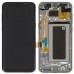 Дисплей для Samsung G955F Galaxy S8 Plus з тачскрином та рамкою в зборі, колір чорний, сервісний оригінал миниатюра 1