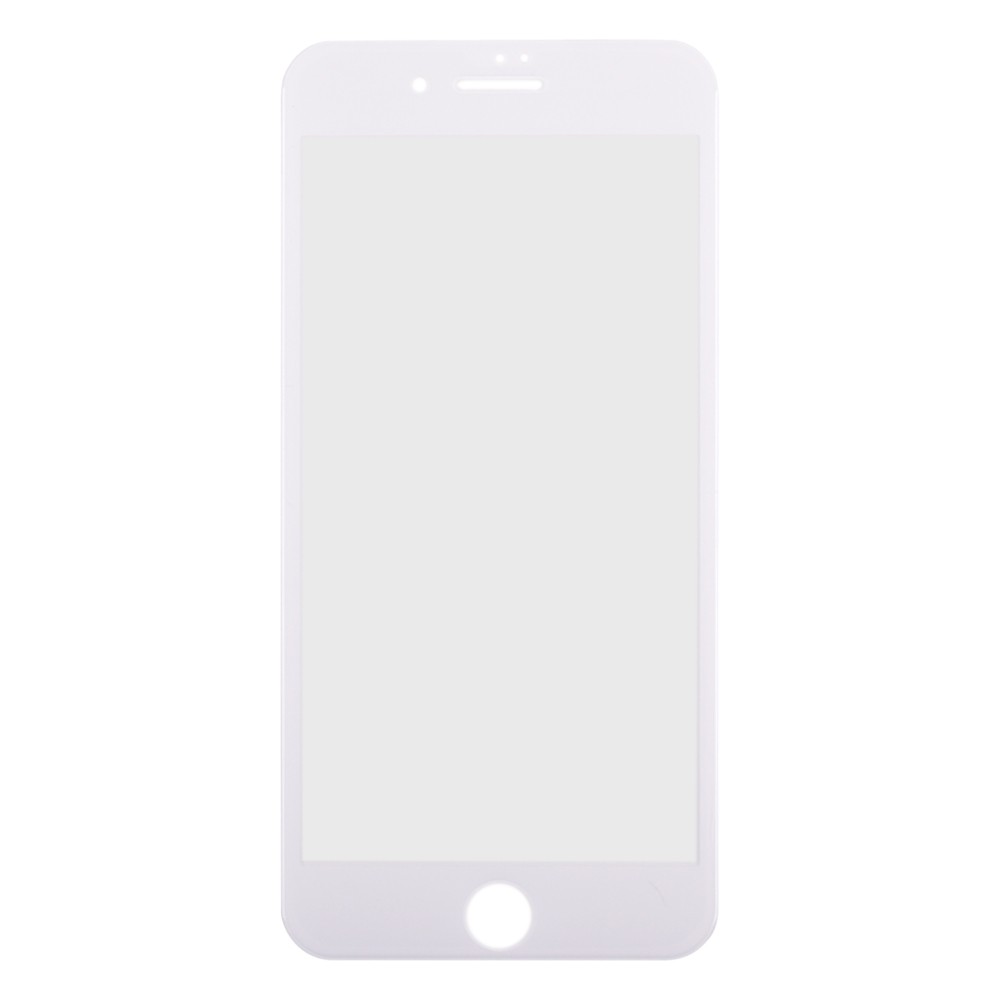 Захисне скло 6D для iPhone 7 Plus, 8 Plus, колір білий фото 1