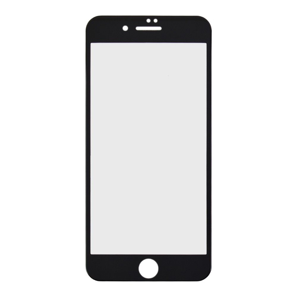 Захисне скло для iPhone 7 Plus/8 Plus 6D, колір чорний фото 1