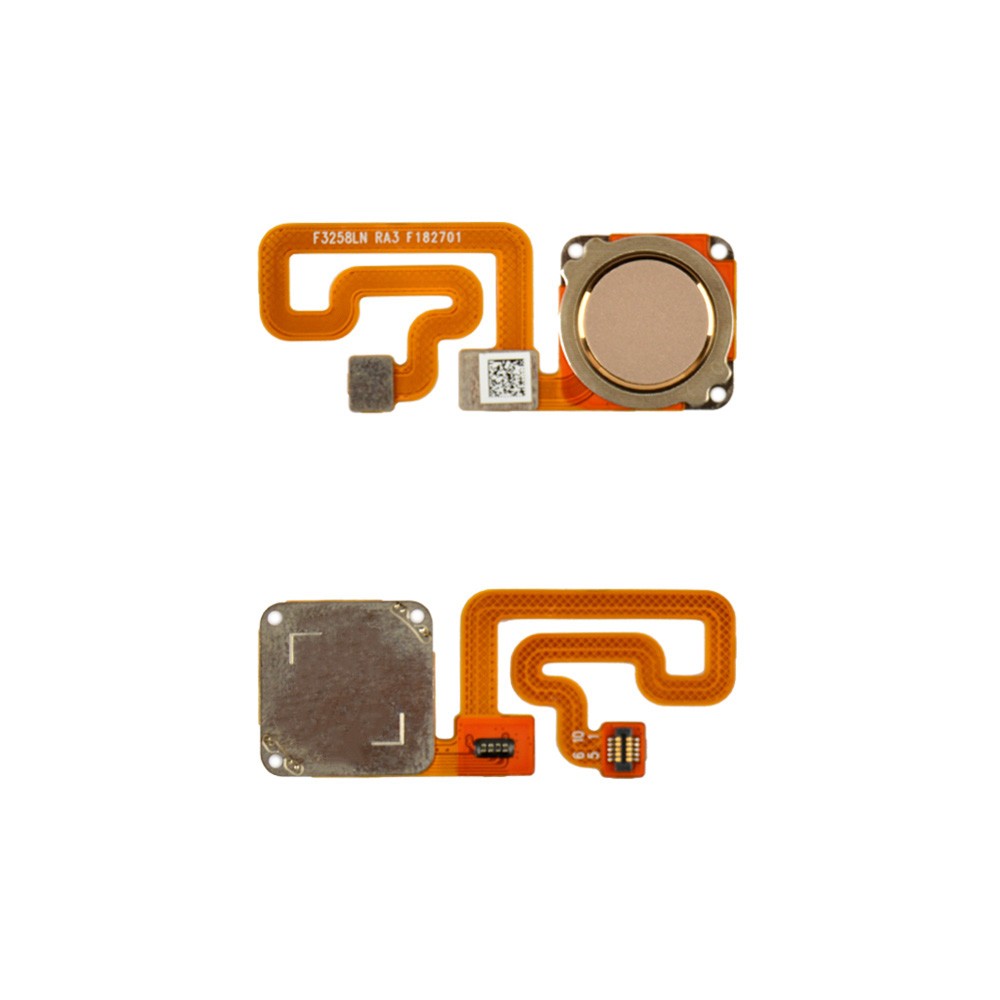 Шлейф для Xiaomi Redmi 6 с сенсором отпечатка, цвет золотой фото 1