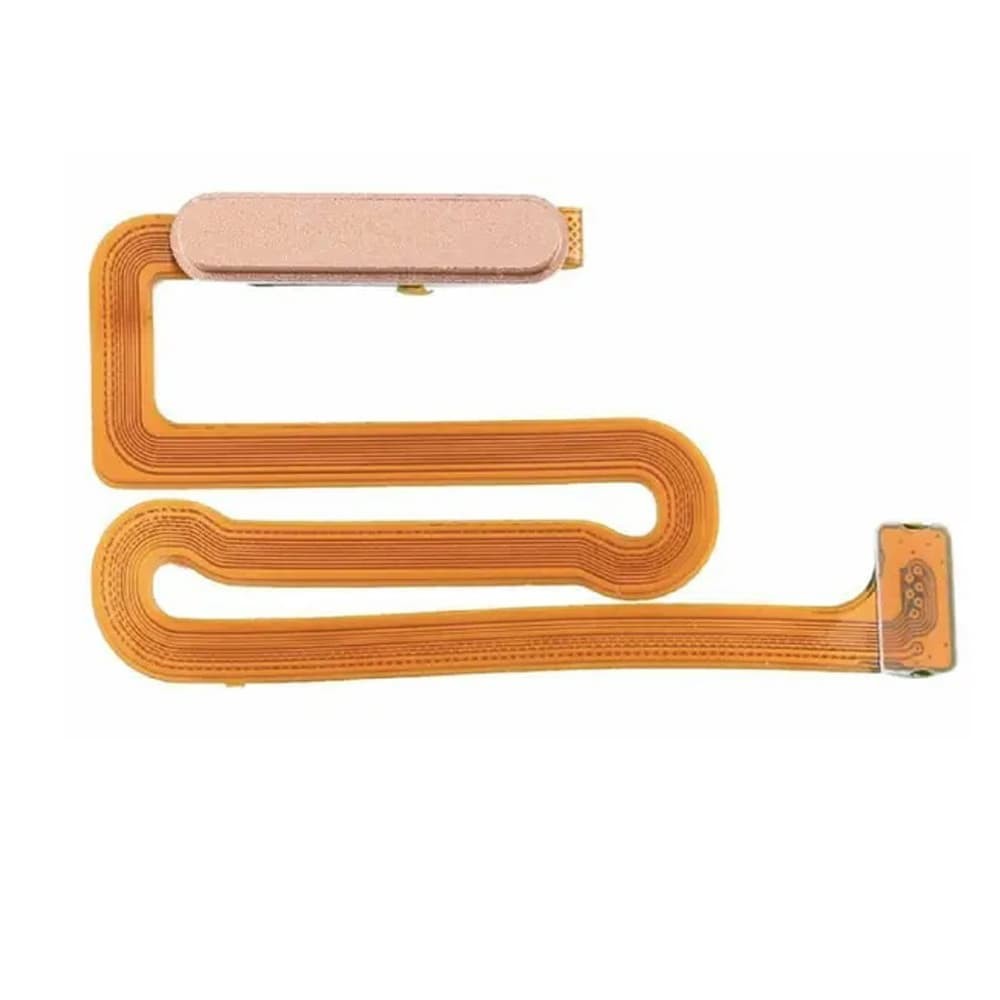 Шлейф для Samsung Galaxy A04s (A047F), зі сканером відбитка (Touch ID), колір золотий фото 1
