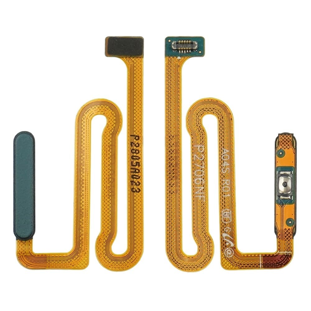 Шлейф для Samsung Galaxy A04s (A047F), зі сканером відбитка (Touch ID), колір зелений фото 1